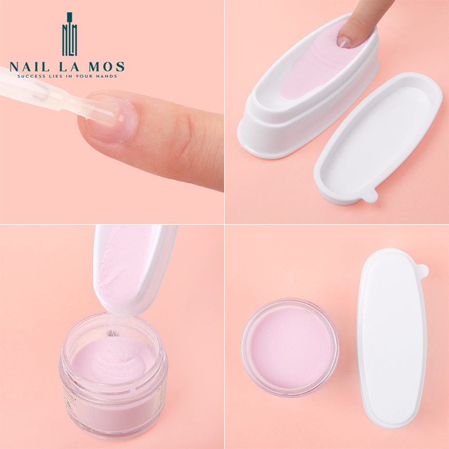 Khay đựng bột nhúng tiện lợi - khay nhúng bột nail chuyên dụng cho dân làm móng