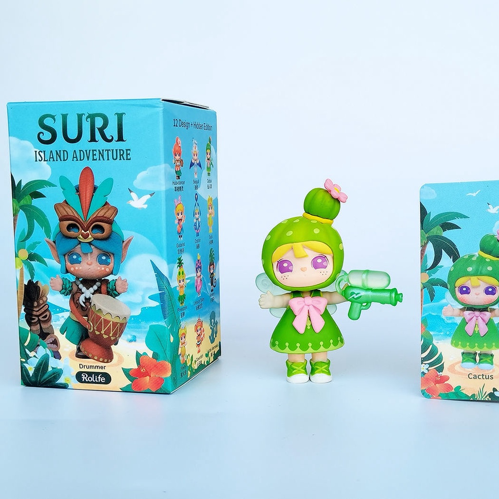 Mô hình búp bê đồ chơi POPMART Bubble Mart dòng Island Adventures phiên bản Trung Quốc