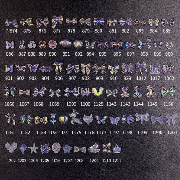 (MỚI) Phụ kiện trang trí hình chú gấu/bướm xinh xắn