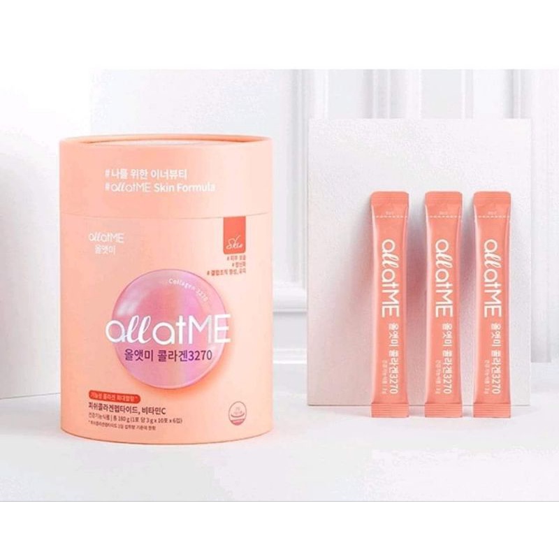 Collagen 3270 Allatme Chính Hãng Hàn Quốc Hộp 60 gói (3gr×60)