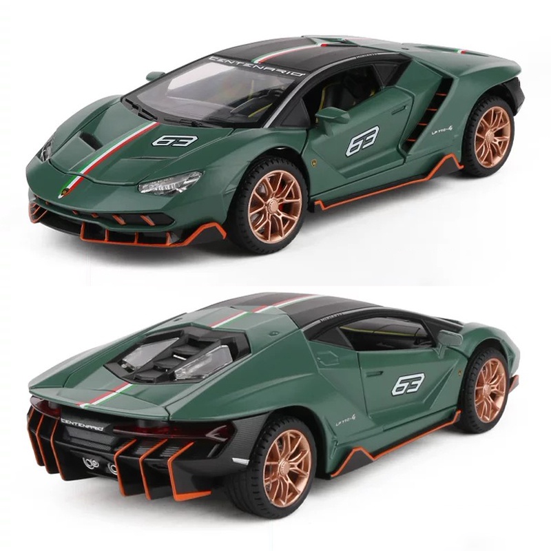 Mô Hình Xe Hơi Lamborghini LP770-4 63 Bằng Hợp Kim Tỉ Lệ 1: 24