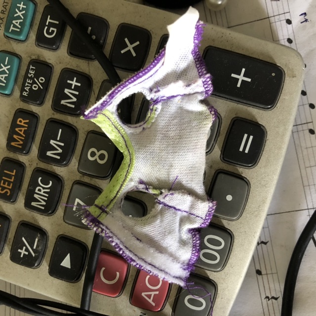 V5B- Dây ruy băng ribon bản to nhiều màu diy cổ áo búp bê