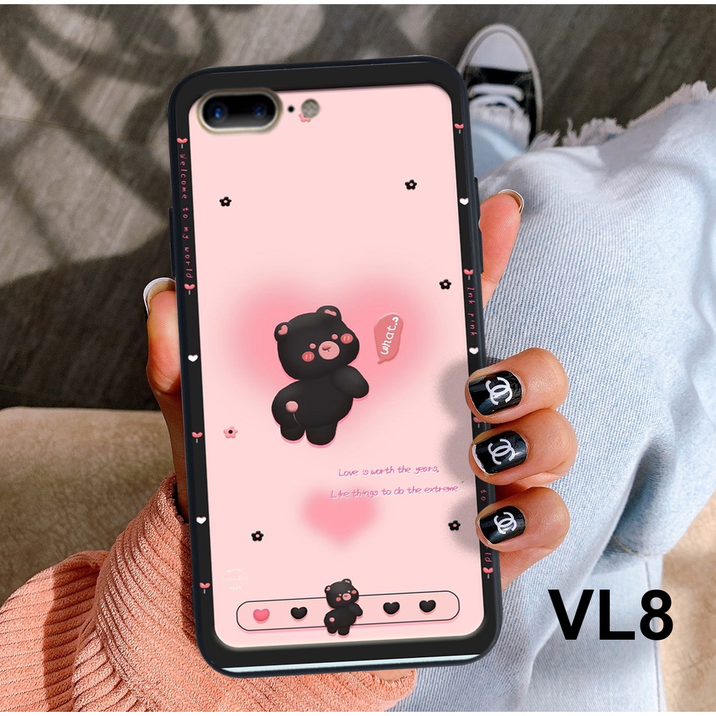 ỐP LƯNG IPHONE 7 PLUS/8PLUS ỐP TPU VIỀN VUÔNG IN HÌNH CUTE, DỄ THƯƠNG VÀ ĐÁNG YÊU MỚI NHẤT GLSHOP