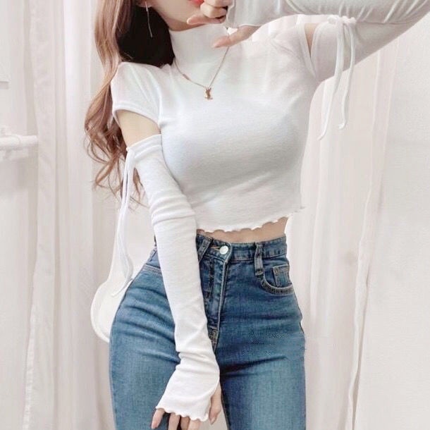 Áo Thun COZOK Tay Dài Thời Trang Cho Nữ