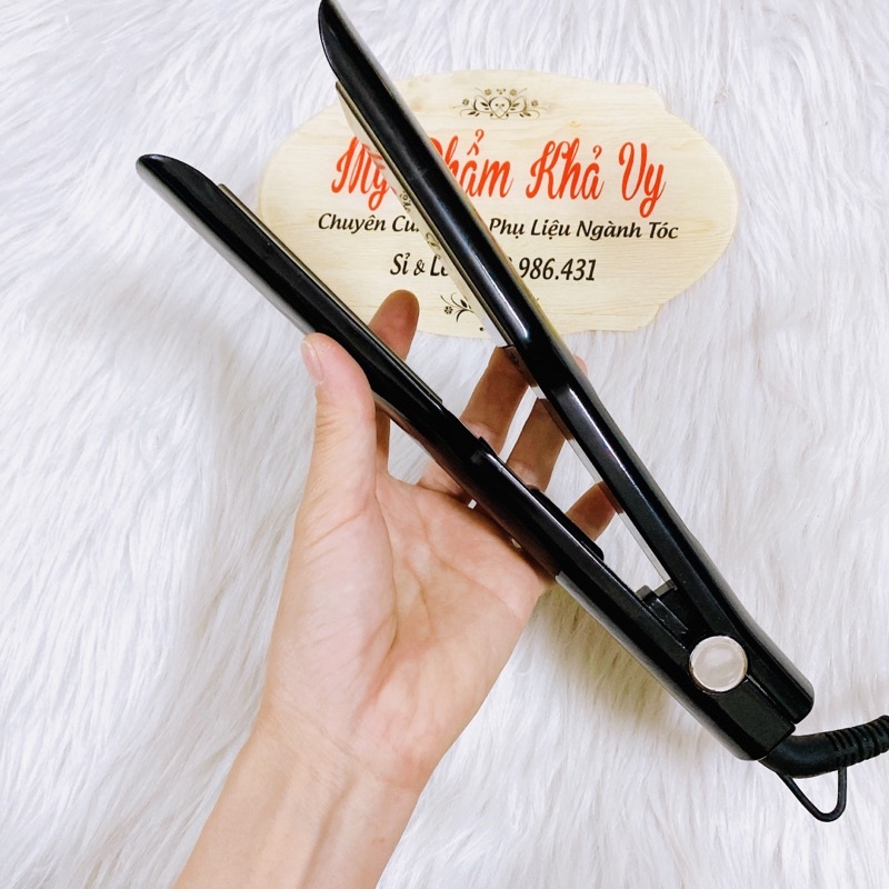 Máy ép duỗi tóc SAHALA bản to, máy kẹp là thẳng tóc cho salon chuyên nghiệp
