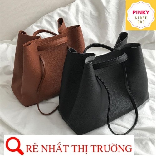 Túi tote da oversize vừa A4 - P028