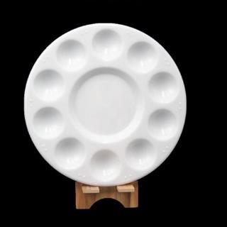 Bảng Nhựa Tròn Pha Màu Nước 11 Ngăn 17cm