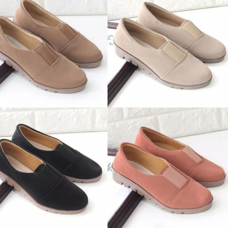 Mặc đẹp... Giày Lười Đế Bằng Rebecca Thiết Kế Trẻ Trung Hợp Thời Trang Cho Bạn Gái