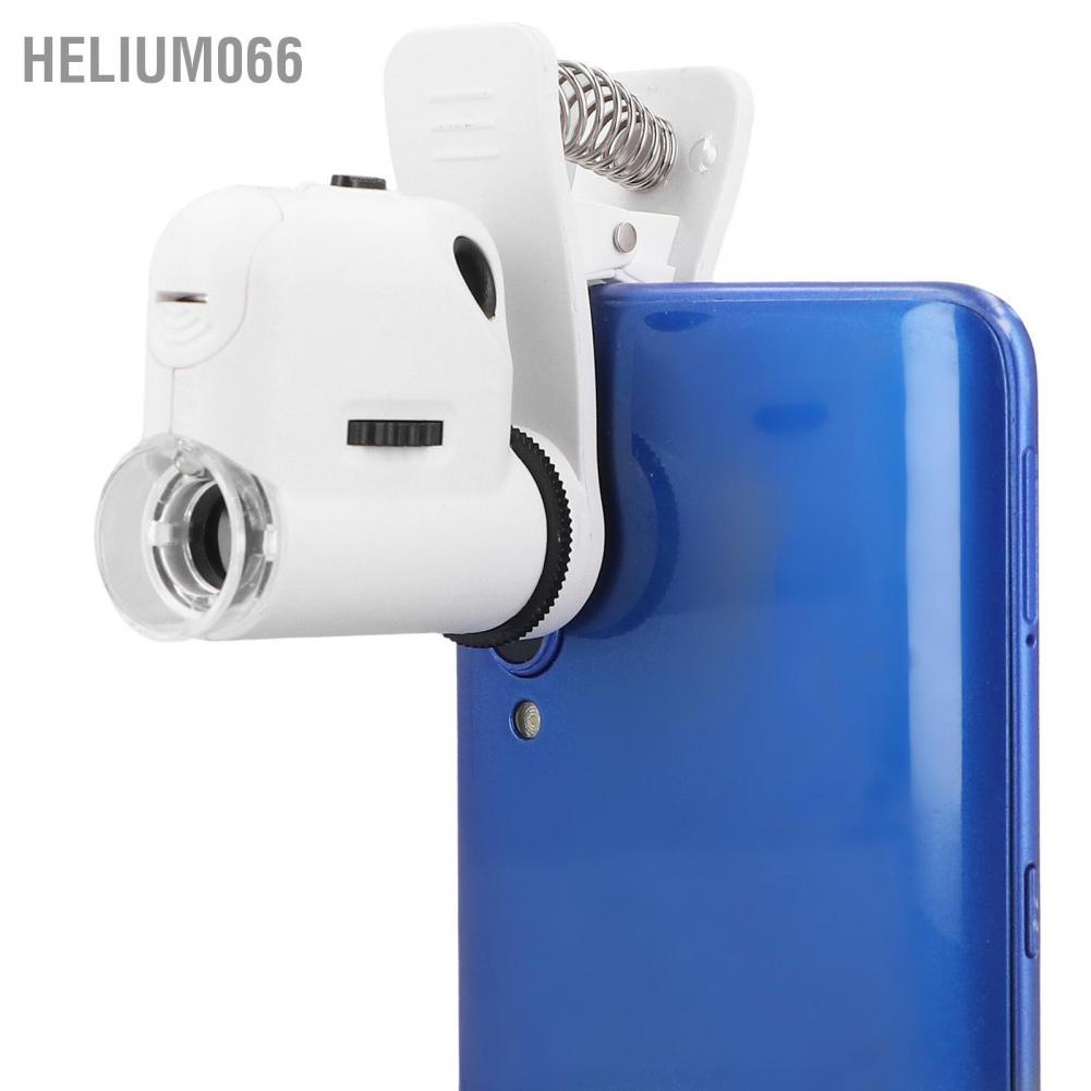 Kính khuếch đại 55X có kẹp và đèn LED dùng giám định trang sức/ sửa chữa đồng hồ