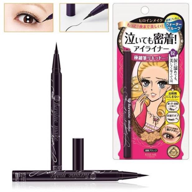 Kẻ Mắt Kiss Me Heroine Make Smooth Liquid Eyeliner | BigBuy360 - bigbuy360.vn