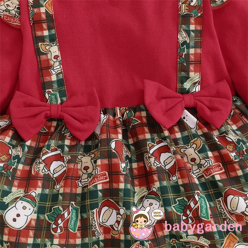 Bộ áo liền quần cổ tròn tay cánh tiên họa tiết kẻ sọc màu đỏ kèm băng đô cài tóc cho bé gái 0-18 tháng tuổi