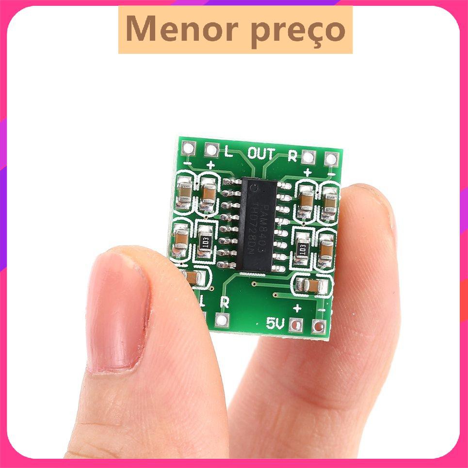 PAM8403 Bảng mạch khuếch đại kỹ thuật số mini 5V Công tắc chiết áp Nguồn cung cấp USB