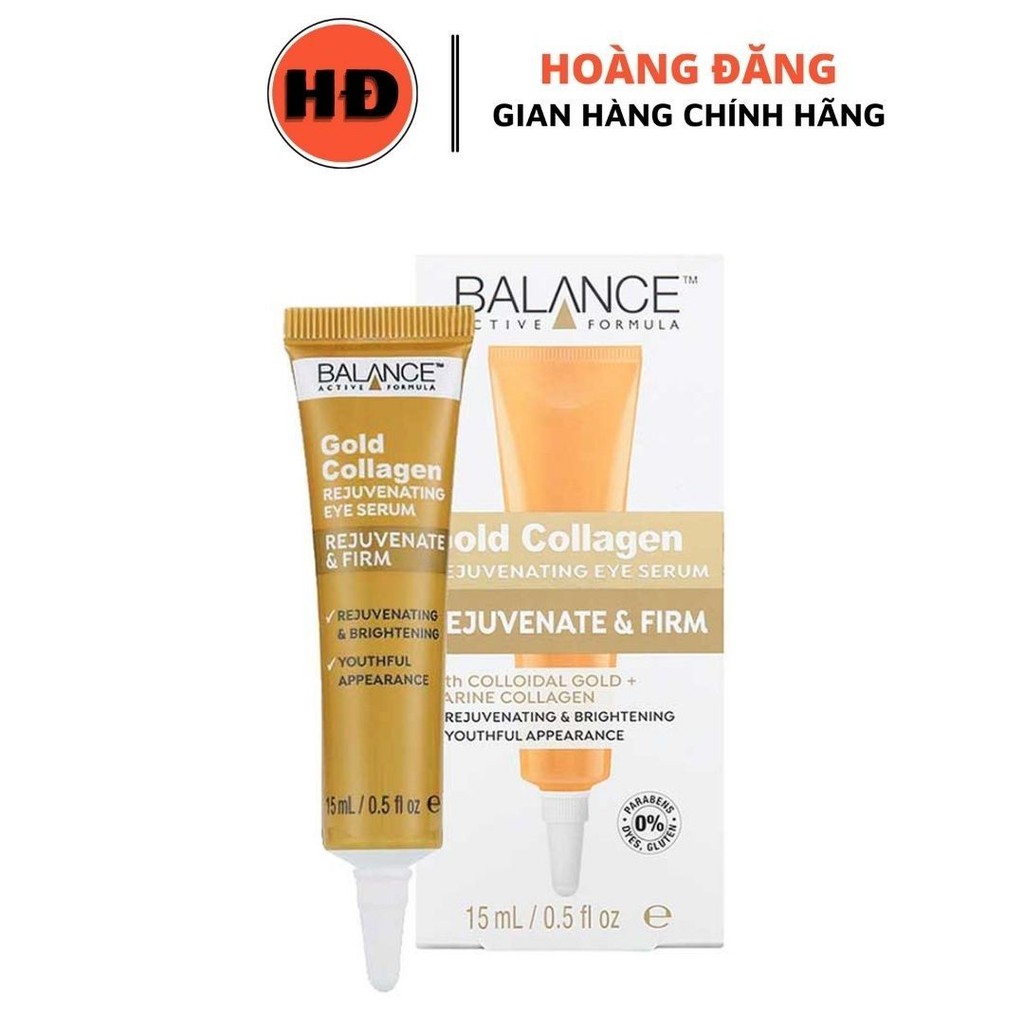 Serum Tái Tạo Và Dưỡng Da Mắt Balance Active Formula Gold  colagen