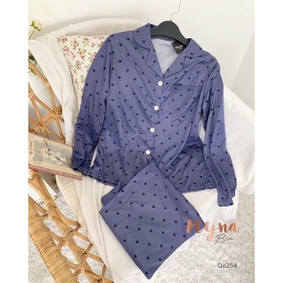 Pyjama lụa mặc nhà dễ thương lụa mềm mịn thoải mái