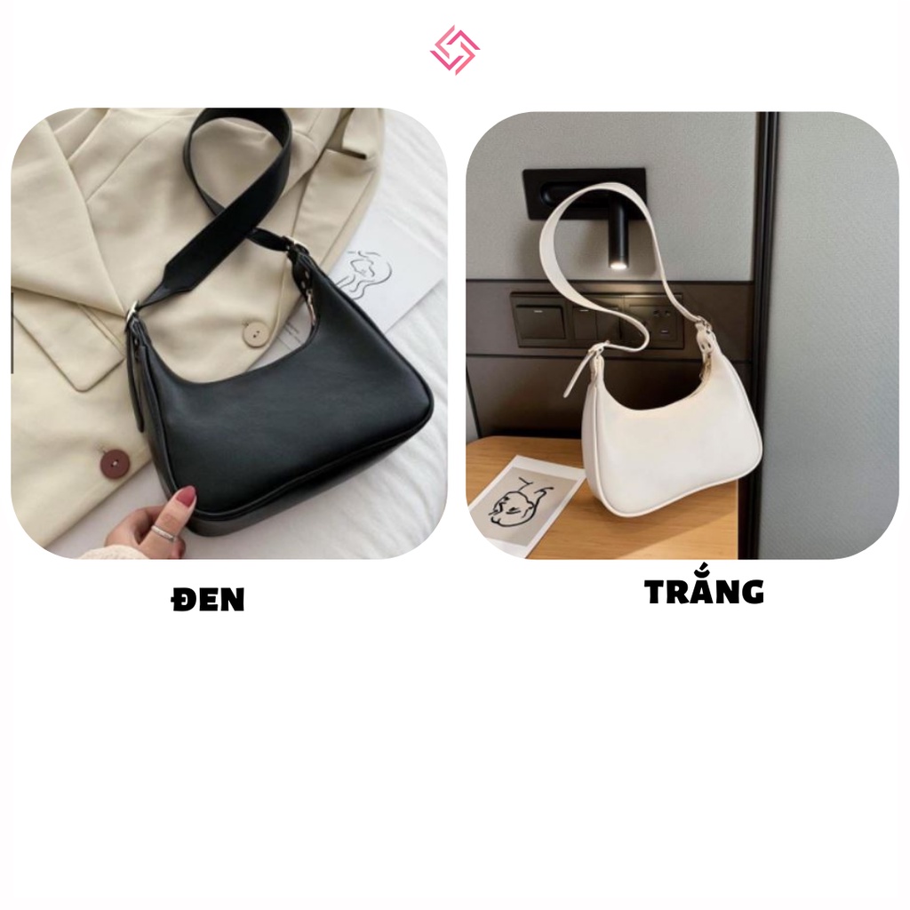 Túi xách nữ đeo chéo dáng thuyền da dày hàng đẹp thời trang mẫu mới LUCIA STORE TXN05