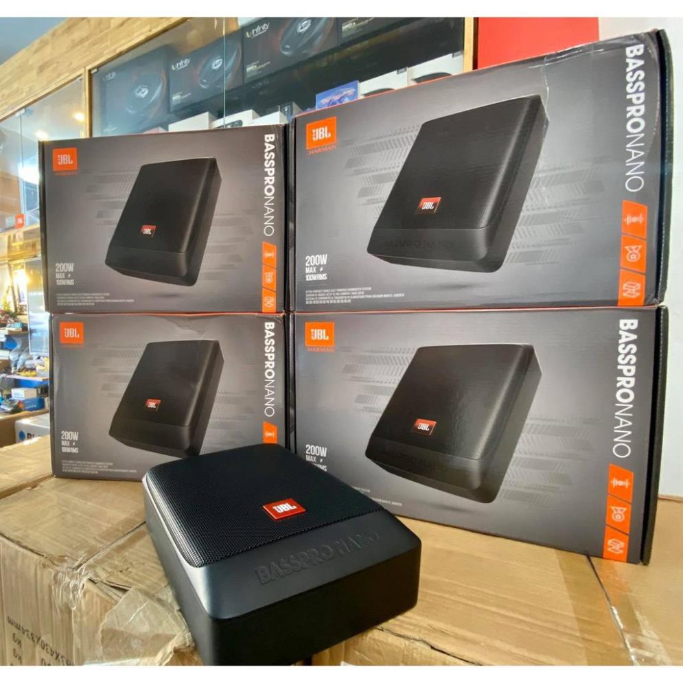 SUB GẦM GHẾ súp gầm JBL BASS PRO NANO loa siêu trầm nhỏ gọn âm trầm cao