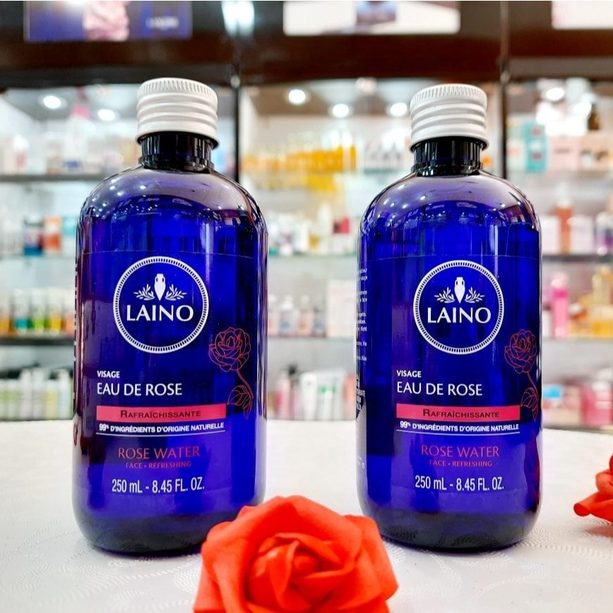 Laino Eau De Rose - Nước Cân Bằng Da Chiết Xuất Hoa Hồng 250ml