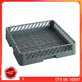 Khay đựng dao muỗng nĩa, rack nhựa sử dụng được cho máy rửa chén công nghiệp