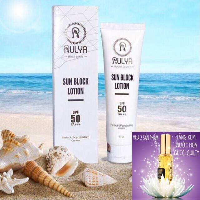 Kem Chống Nắng RULYA SUN BLOCK LOTION SPF 50 PA +++