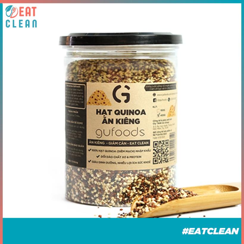 Hạt quinoa  3 màu ăn kiêng GUfoods - Giảm cân, Eat clean, Giàu lợi ích sức khoẻ