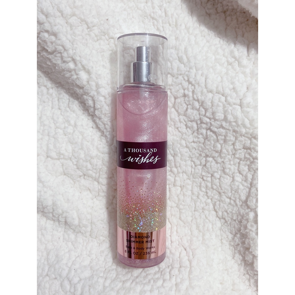 A Thousand Wishes BBW Nước hoa Xịt thơm toàn thân Bath & Body Works Fine Fragrance Mist 236ml