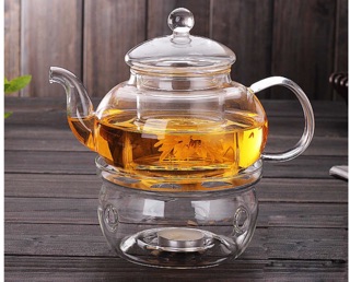 Bộ ấm trà thuỷ tinh 600ml
