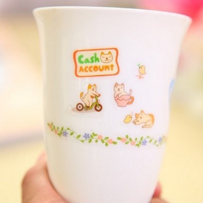 🍉Set 6 vỉ sticker mèo trang trí ngộ nghĩnh DUASHOP