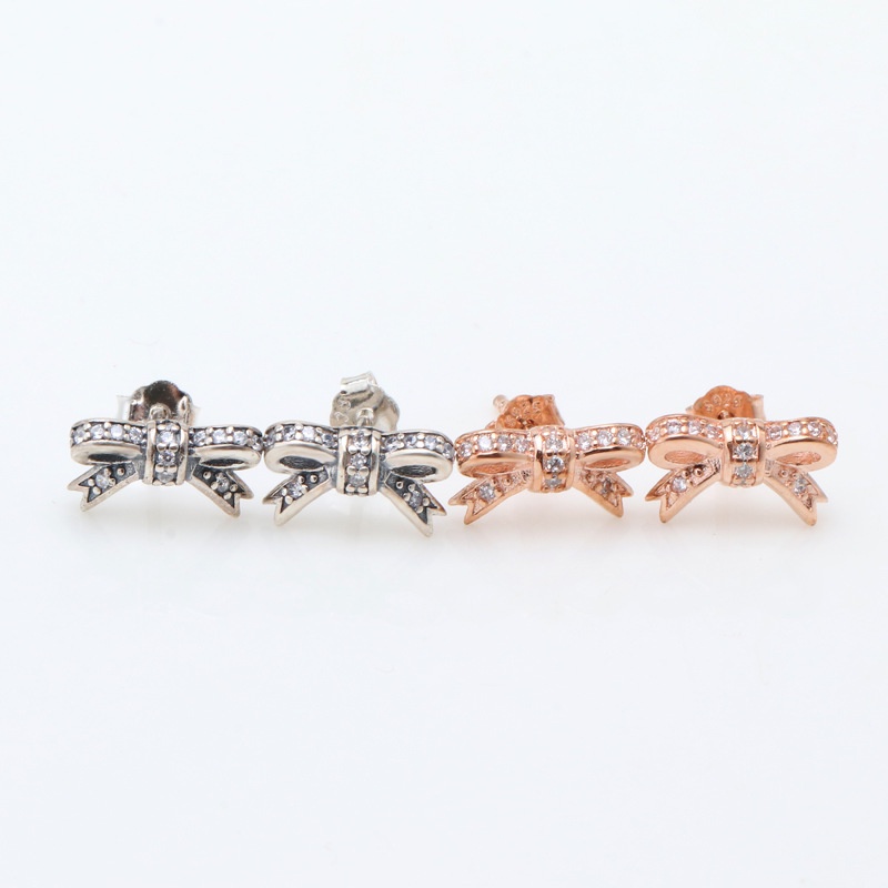 Khuyên tai nữ CDE Style Fresh Bow Earrings CDE30050200 - Khuyên tai bạc cao cấp S925 ALE