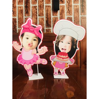Chibi sinh nhật ghép mặt bé cao 30cm