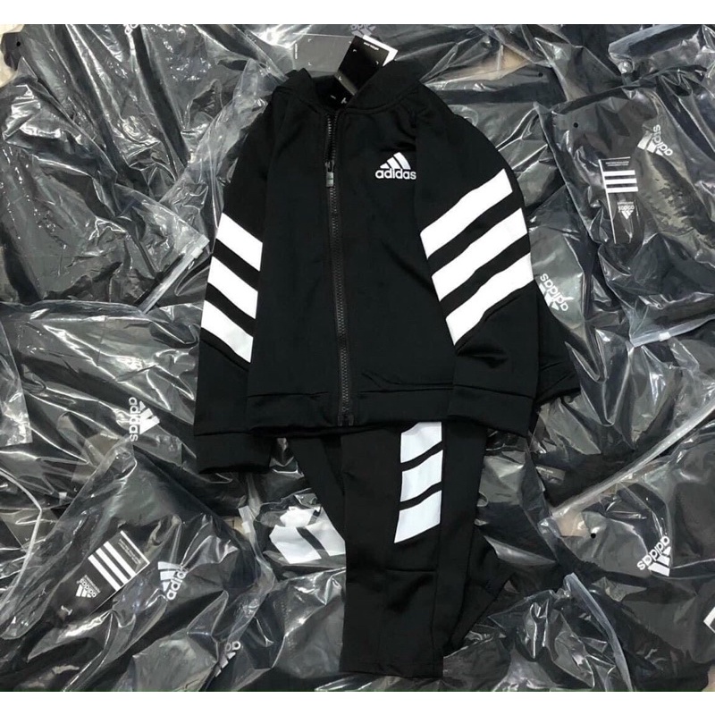 Set bộ kéo khoá thể thao Adidas siêu chất cho bé