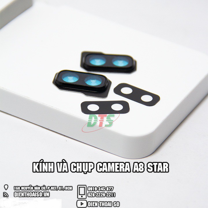 Mặt kính camera Samsung A8 star