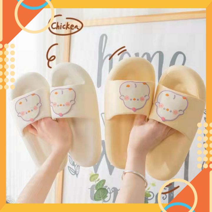 Dép Quai Ngang Hình Gấu > Đi Dã Ngoại, Văn Phòng, Trong Nhà!