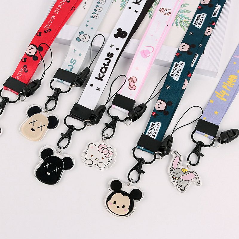 Dây Đeo Điện Thoại kèm charm Xinh Xắn dễ Thương