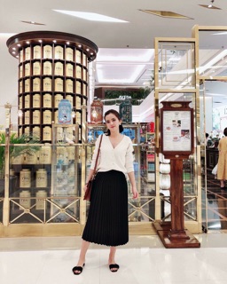 Chân váy dập ly Thái Lan