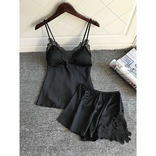 Bộ ngủ 2 dây lụa