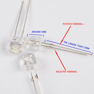 Set 70 điốt đèn Led DC 3V-6V 5 mm
