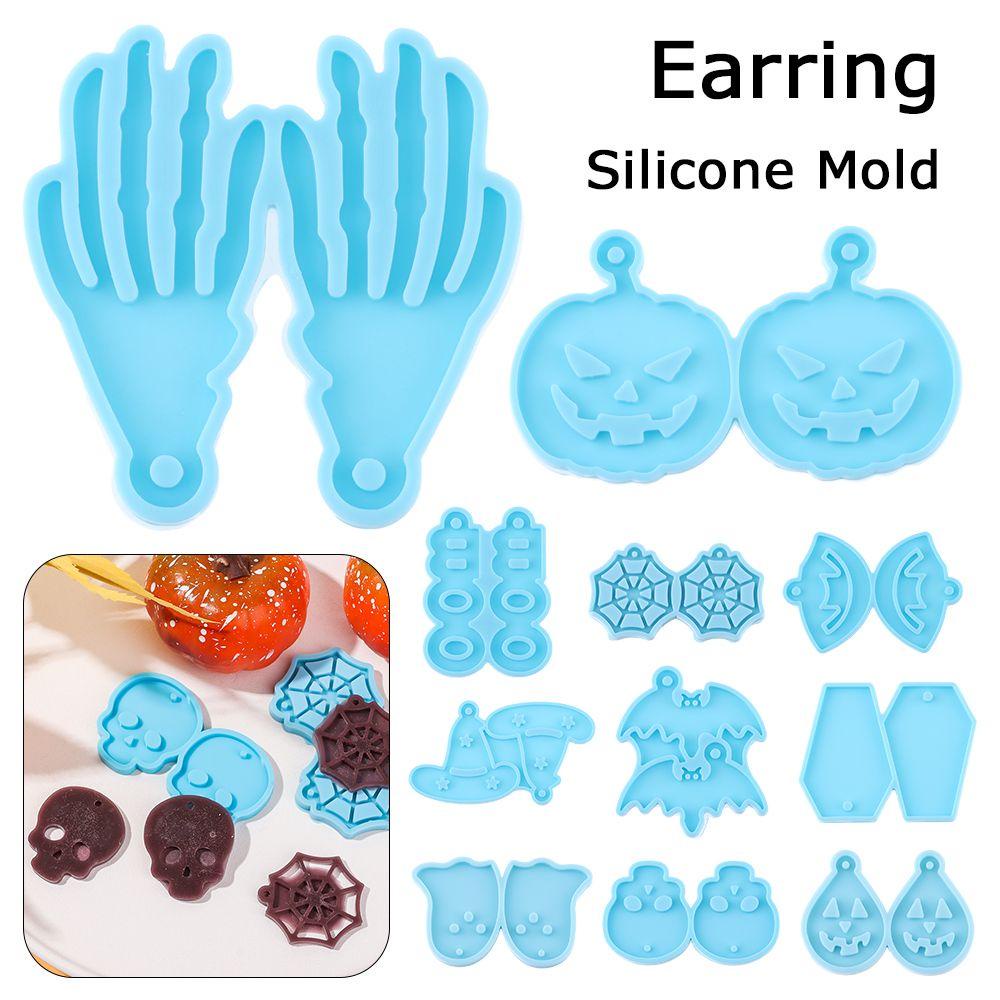 CONOPERY Khuôn Silicone Tạo Hình Làm Bông Tai DIY