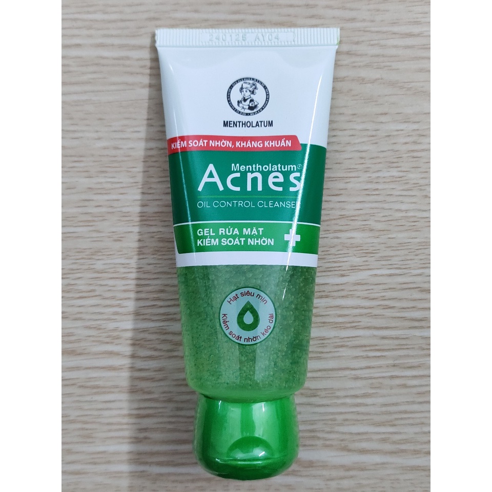 Gel rửa mặt kiểm soát nhờn Acnes - Kháng khuẩn 50g