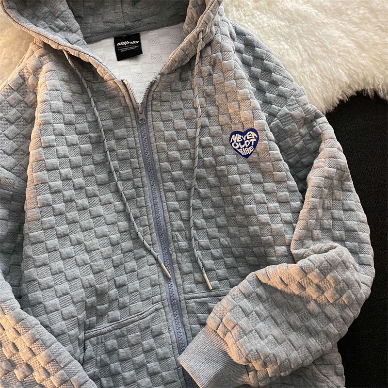 Combo áo khoác hoodie nỉ form rộng khóa kéo khóa zip Hàn quốc | BigBuy360 - bigbuy360.vn