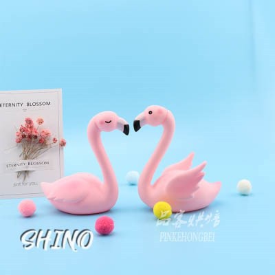 Cặp hồng hạc nhựa bóng