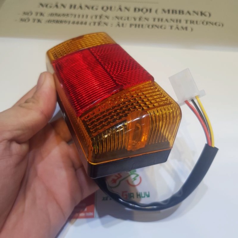 Đèn Sau ASAMA 48V Đèn Hậu Đuôi Đèn Xe Đạp Điện 48V HUY XE ĐẠP ĐIỆN