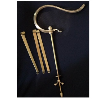 Móc mi mào BN hàng đẹp đồng vàng có lưỡi