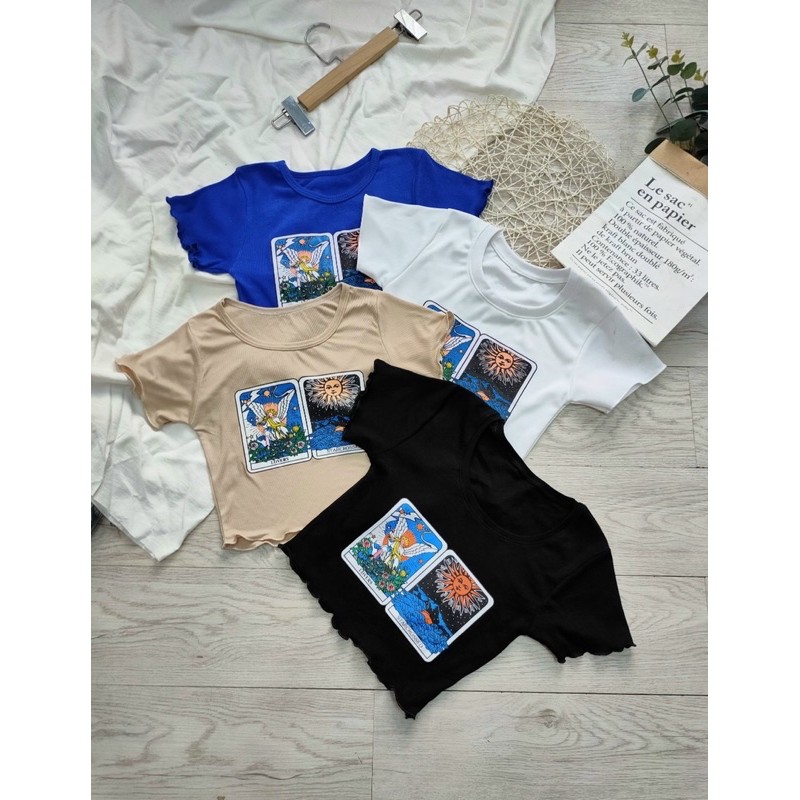 [Mã FAMAYWA giảm 10K đơn 50K] Áo croptop body mặt trời, ảnh thật chụp sàn | BigBuy360 - bigbuy360.vn