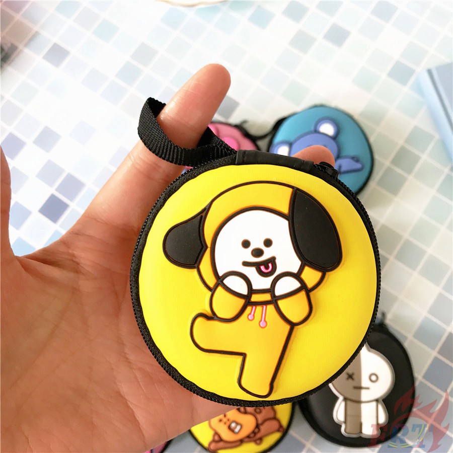 1 Hộp Đựng Tai Nghe In Hình Bts Bt21