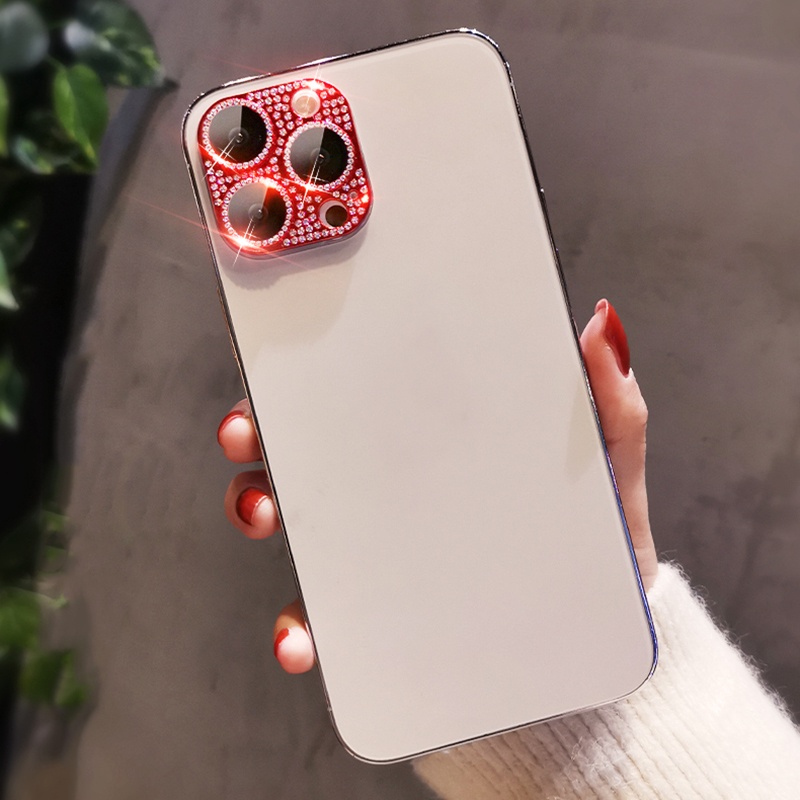 Vòng Kim Loại Bảo Vệ Camera Cho iPhone 11 12 13 Pro Max