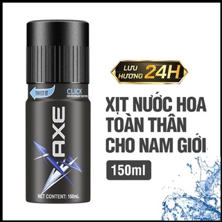 Xịt nước hoa toàn thân axe 150ml