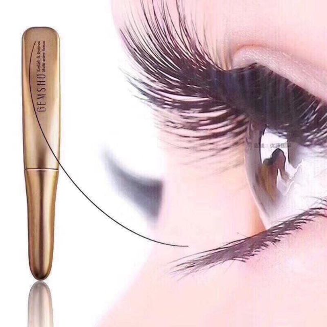 Serum dưỡng mi Gemsho Eyelash & Eyebrow 3ml chính hãng từ Mỹ