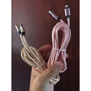 Cáp xạc 3m đầu iphone, samsung