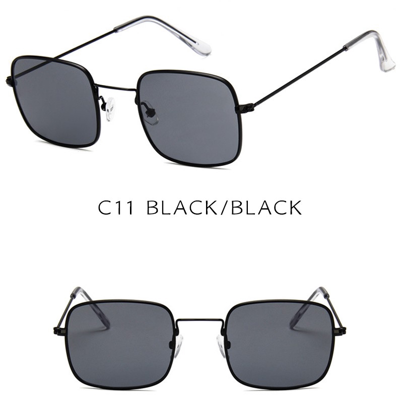 Kính mát gọng vuông phong cách  Hàn Quốc cổ điển