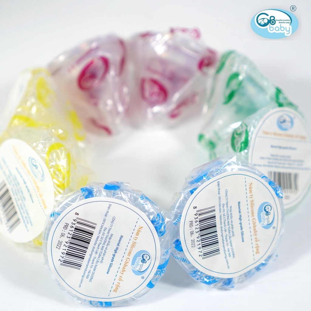 Núm ti cổ rộng/cổ hẹp thay thế cho bình sữa Gb-Baby